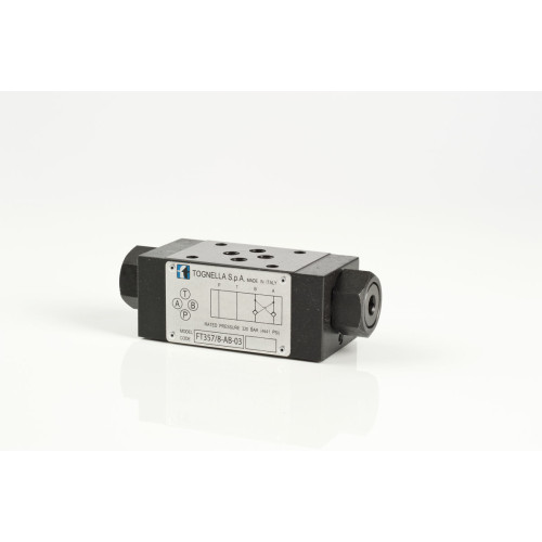 FT 357/8 Single-acting stackable valves Cetop3 FT 357/8 Single-acting stackable valves Cetop3