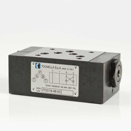FT 357/8 Single-acting stackable valves Cetop5 FT 357/8 Single-acting stackable valves Cetop5