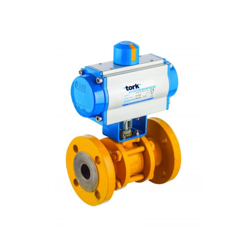 PAV 920F.40 DA DN40 Double Acting Pneumatic Actuated Valve - Cast Iron