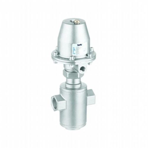 PP1125.03 1/2" Bar: -1..10 3/2 Way NC Connection Pneumatic Piston Valve - Gas and Steam series PP1125.03 1/2" Bar: -1..10 3/2 Way NC Connection Pneumatic Piston Valve - Gas and Steam series