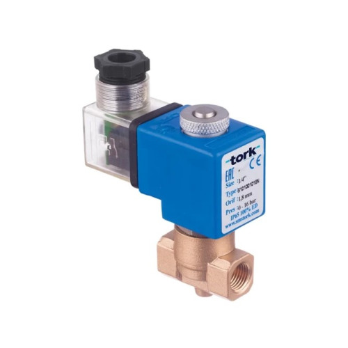 S1013.01.010 1/4" Bar: 0-100** 2/2 Way NC GENERAL PURPOSE SOLENOID VALVE