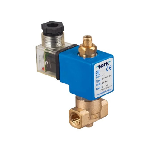 S1016.00.015 1/8" Bar: 0-14 GENERAL PURPOSE SOLENOID VALVE
(3/2 WAY-NA)
