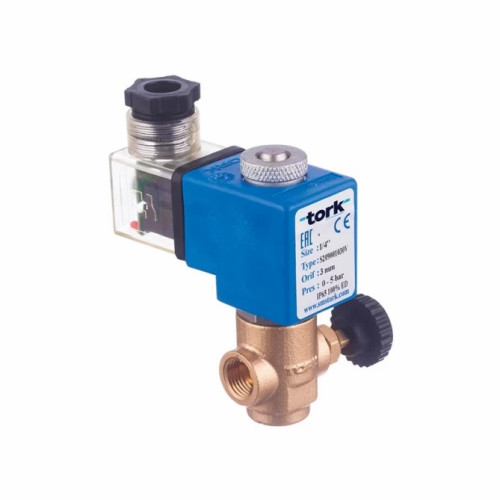 S2090.00.030 1/8" Bar: 0-5 SOLENOID VALVE
(2/2 WAY-NC - Manual Dimming)