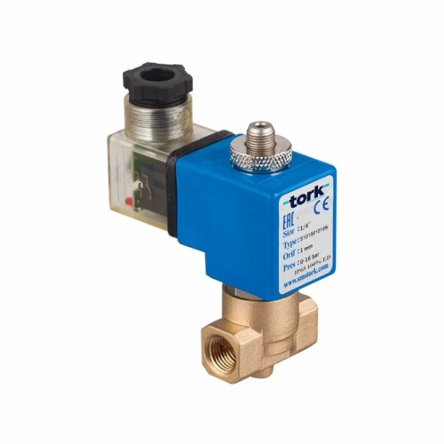 S5015.00.010 1/8" Bar: 0-10 COMPRESSOR SOLENOID VALVE
(3/2 WAY-NK)