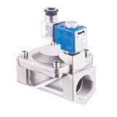 SS1031.02 3/8"Bar: 0.5-12 STAINLESS SOLENOID VALVE
(2/2 WAY-NA)