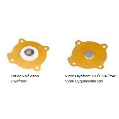 DYF32PABBY112-ET 1 1/2" Old (No PTFE Gasket)-Lower Big PULSE VALVE DIAPHRAGM - VITON DYF32PABBY112-ET 1 1/2" Old (No PTFE Gasket)-Lower Big PULSE VALVE DIAPHRAGM - VITON