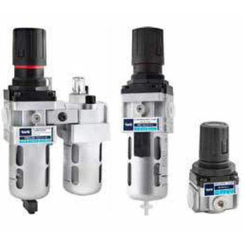 R13614C/MB 1/4" Regulator 0.5 - 10 bar Filter + Regulator + Lubricant 5 micron Filtration (Conditioner)