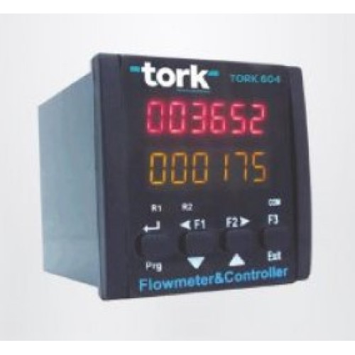 E1200-1-1-0-0 Input: Pulse, mA, mV Output: 1 x Relay, 1 x (0) 4-20 mA DIGITAL FLOW INDICATOR