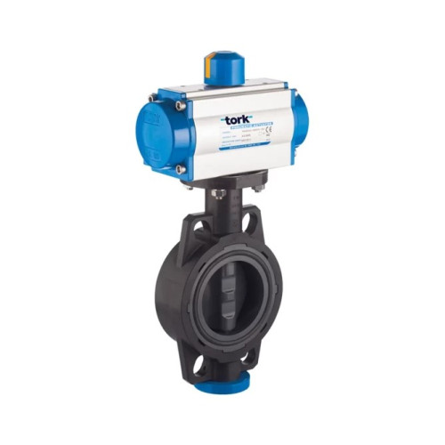 PAV 812.80 DA Pneumatic Actuated PVC Butterfly Valve