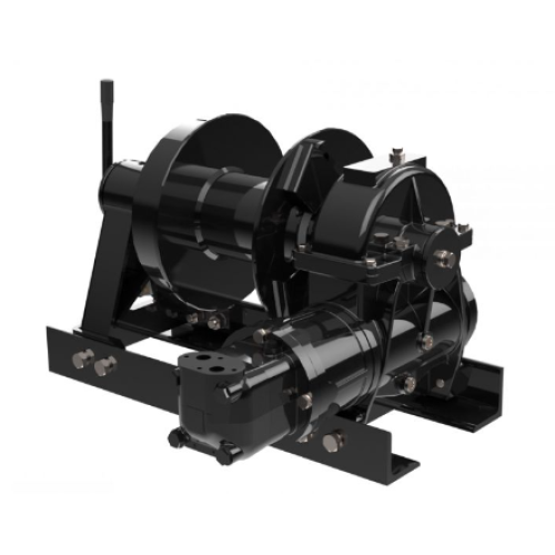 WHC 15000 (1,2) Hydraulic/Air WORM GEAR DRAW DRUM