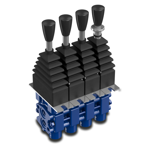 RCM Lever operated sectional hydraulic joystick RCM Lever operated sectional hydraulic joystick