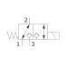 EL08B 3 way /2 Position Directional control valve
