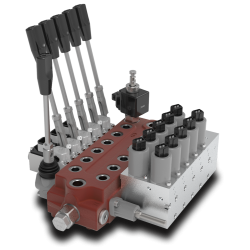SDM081 Monoblock Valve | 25 L/min Hydraulic Directional Control Valve