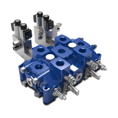 D6 Complete and ﬂexible sectional valve