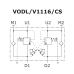 VODL/V1116/CS Counterbalance valve