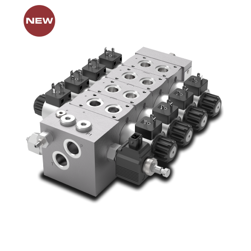 SDX060 Bankable solenoid valve with proportional control