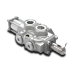 DF10 - DFC100 Mechanical spool control monoblock configuratio