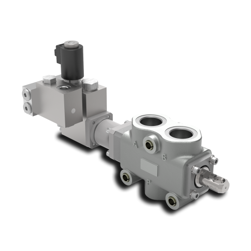 DF25 Mechanical spool control monoblock configuration DF25 Mechanical spool control monoblock configuration
