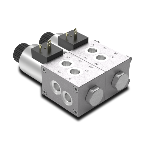 DFE080 Stackable solenoid spool control