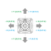 AJW Analog Hall effect double axis joystick bases AJW Analog Hall effect double axis joystick bases
