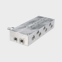 PBL 10/2 12 NG 10 STRAIGHT SOLENOID VALVE PLATE