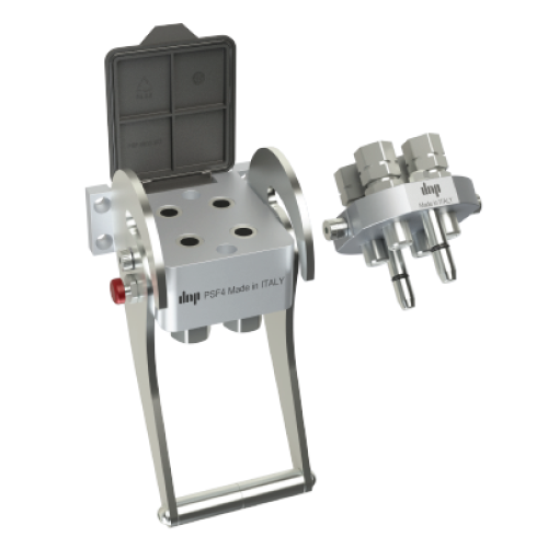 PSF4.4CCG.2 + PSF4.4CCG.3 1/2" MULTIPLE QUICK COUPLING (FASTER P SERIES EQUIVALENCY)